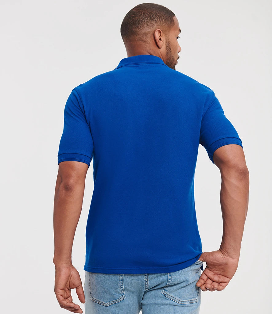 5 Polos and 2 Hi-Vis Left Chest Print Bundle