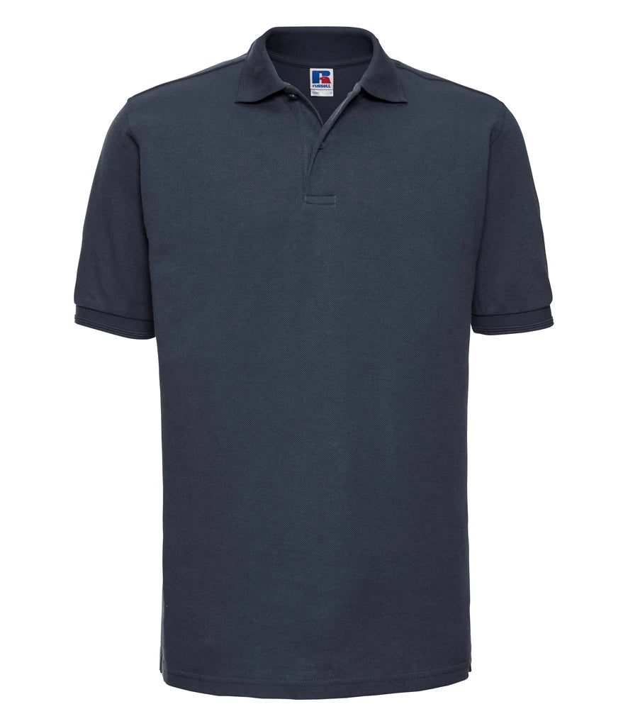 5 Polos and 2 Hi-Vis Left Chest Print Bundle