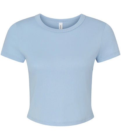 Bella Ladies Micro Rib Baby T-Shirt