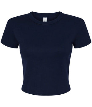 Bella Ladies Micro Rib Baby T-Shirt