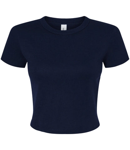 Bella Ladies Micro Rib Baby T-Shirt