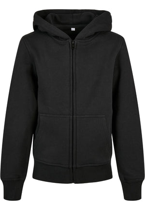 Organic Basic Kids Zip Hoody