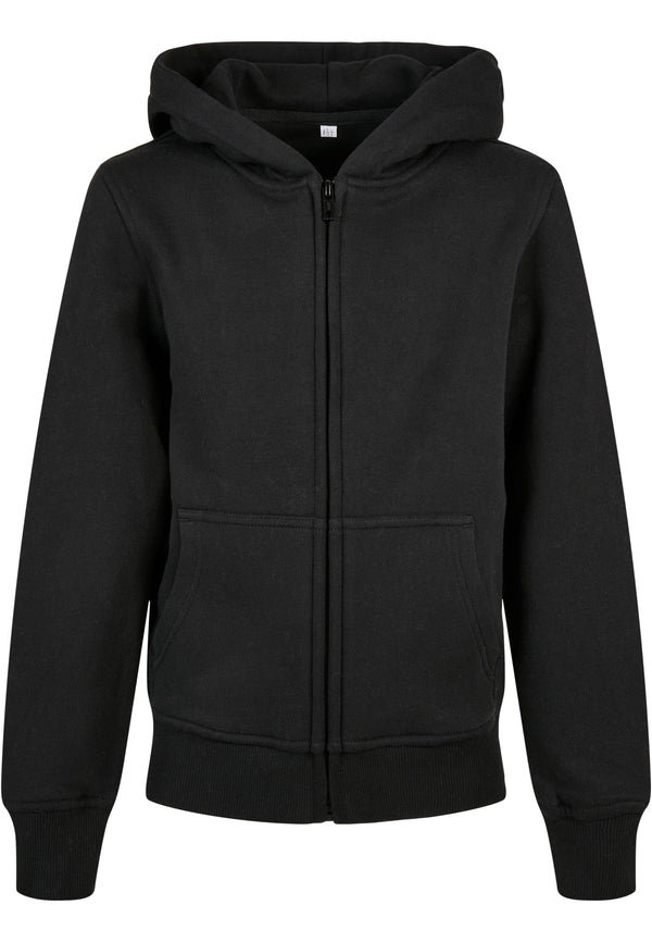 Organic Basic Kids Zip Hoody