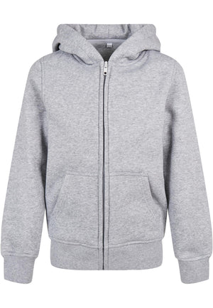 Organic Basic Kids Zip Hoody