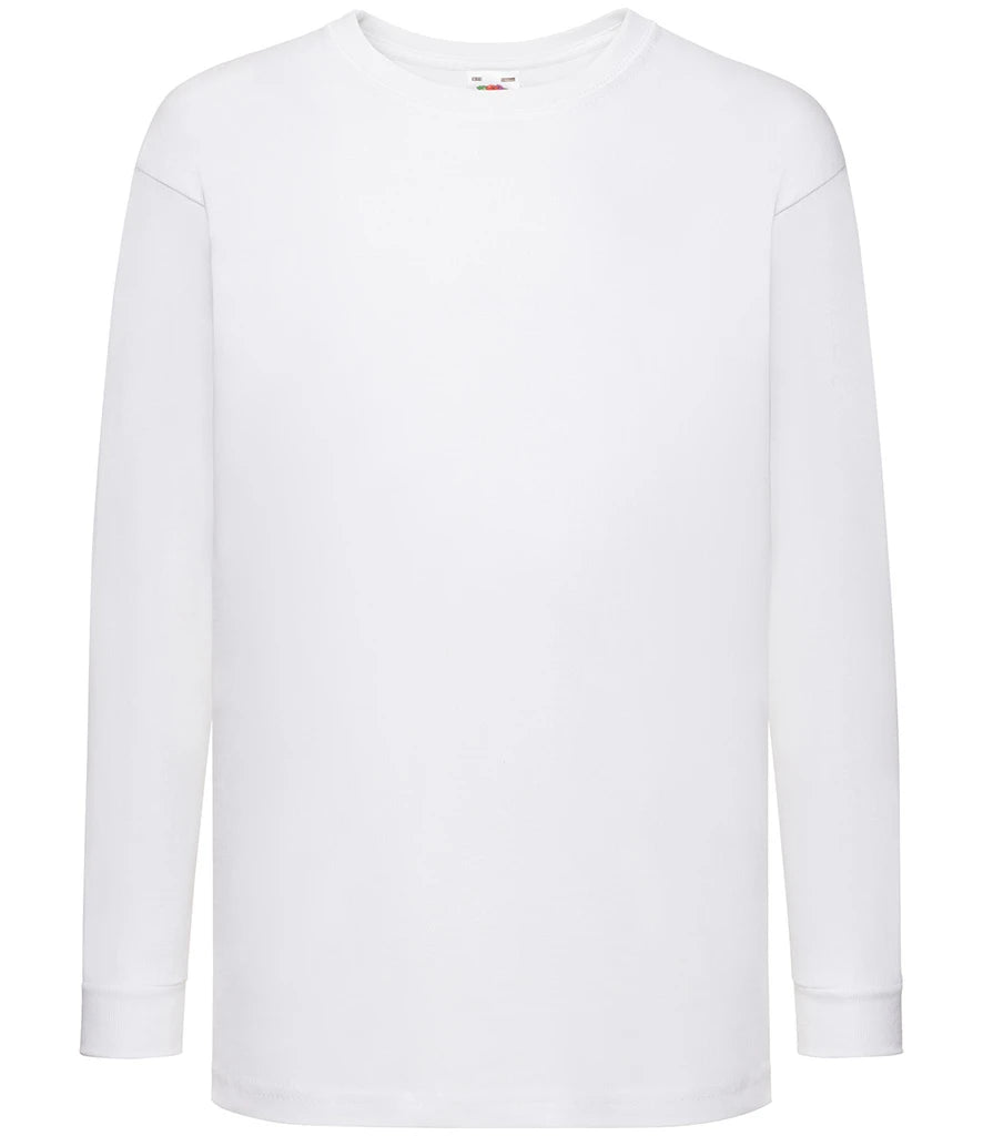 Fruit of the Loom Kids Long Sleeve Value T-Shirt