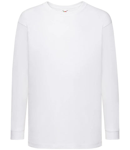 Fruit of the Loom Kids Long Sleeve Value T-Shirt
