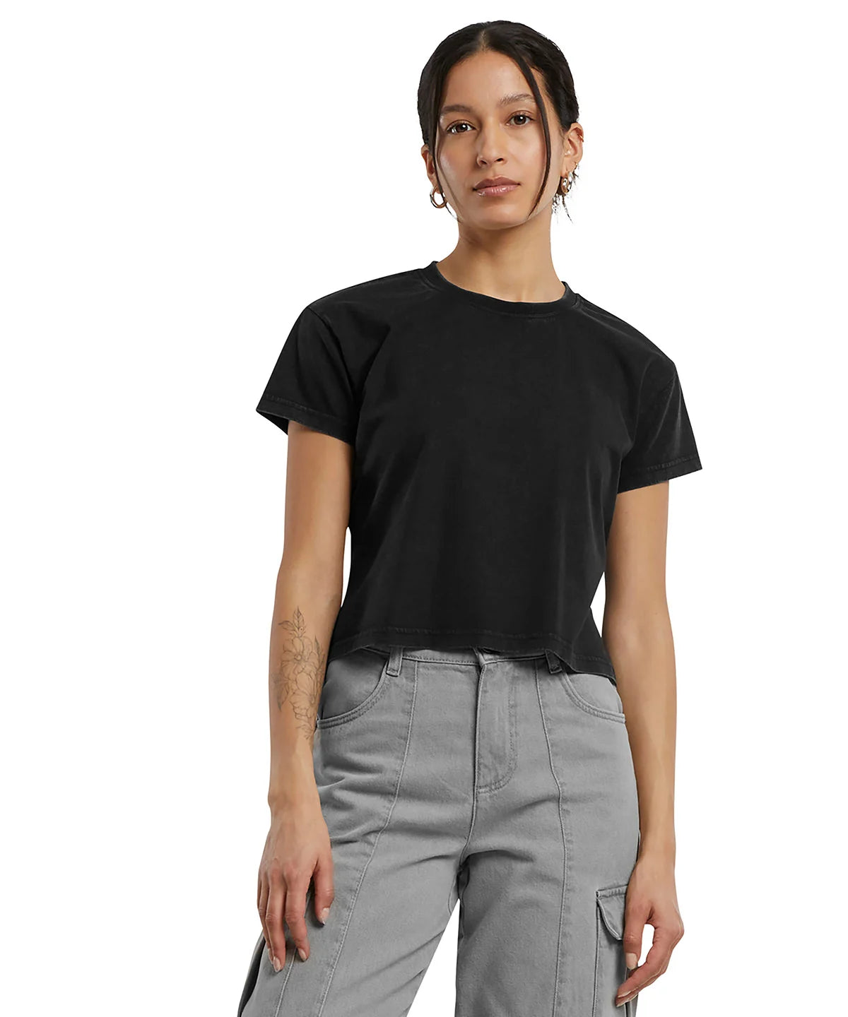 Ladies Vintage Cropped Tee