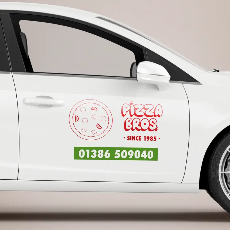 Vinyl Decal - Two Colours