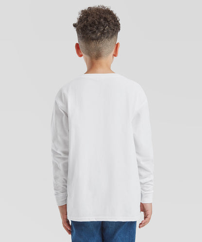 Fruit of the Loom Kids Long Sleeve Value T-Shirt