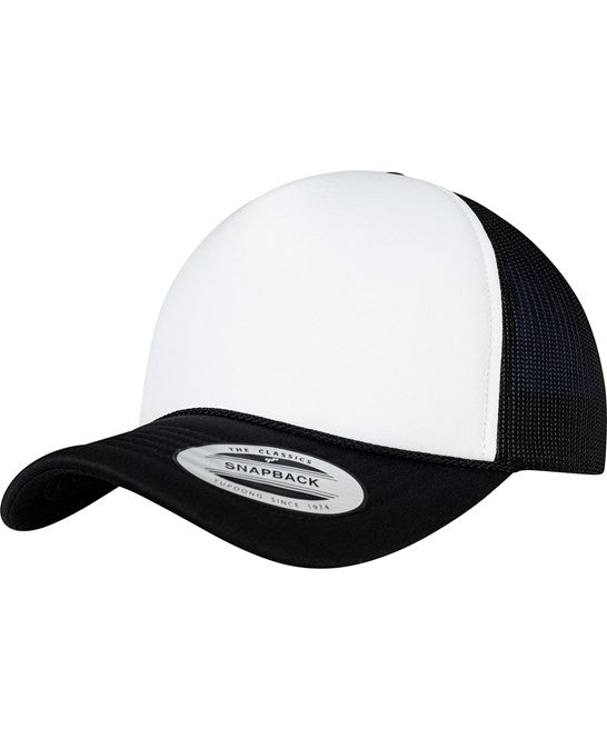 Flexfit Foam Trucker Cap Curved Visor